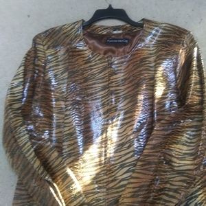 Pamela McCoy Leather Jacket